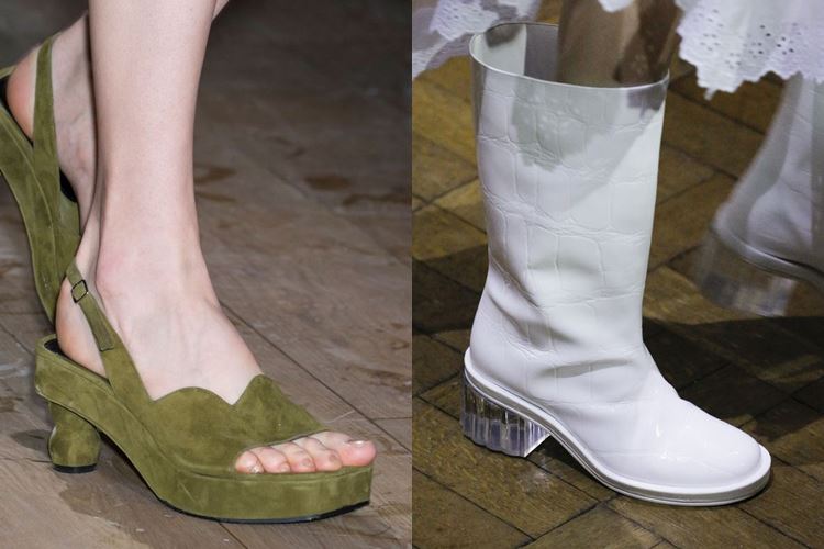 Модная женская обувь весна-лето 2017: низкий каблук