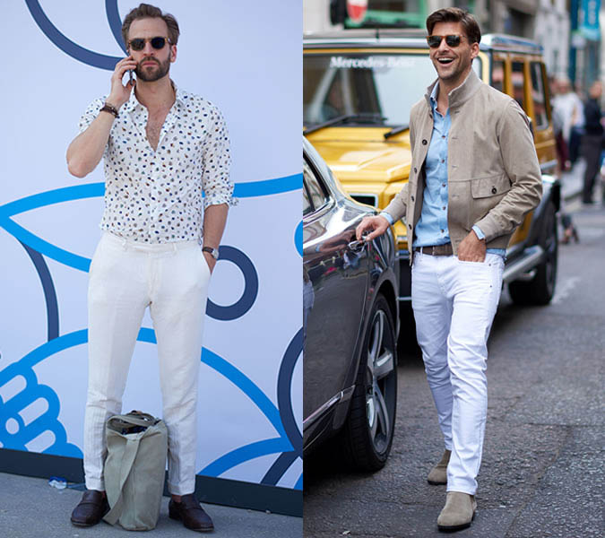 Белый цвет в моде весна-лето 2018