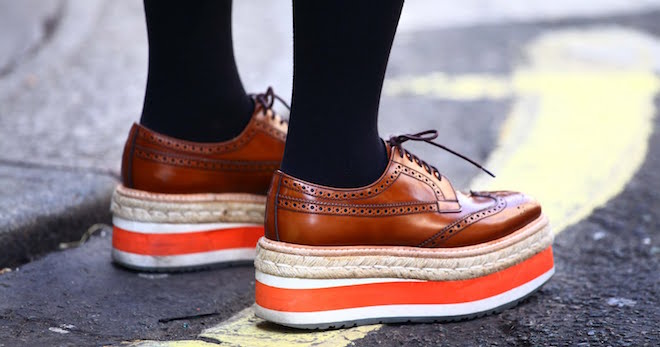 Ботинки на платформе – с чем носить и как создать модные образы?