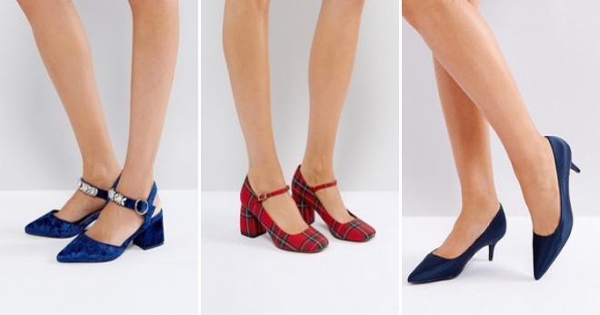 Туфли на низком каблуке – модные модели обуви на любой вкус