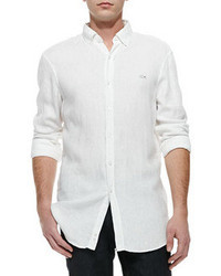 белая рубашка с длинным рукавом original 360468