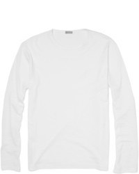 белая футболка с длинным рукавом original 9727257