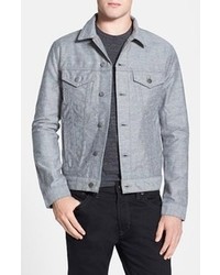 серая джинсовая куртка original 446454