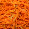 Как приготовить салат с корейской морковкой и печенью