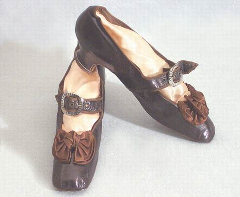 Обувь женская 19 века