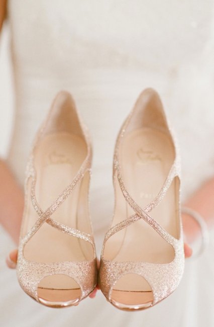 Изысканная свадебная обувь
