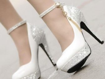Белые туфли (65 фото): женские туфли белого и черно-белого цвета, с чем носить