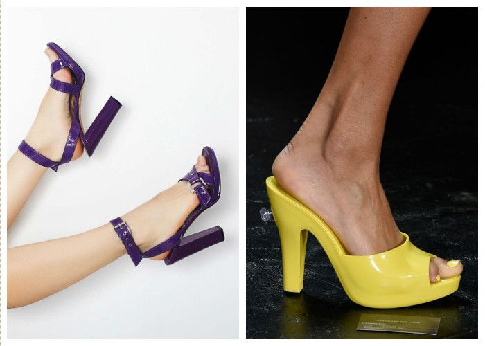 Модная женская обувь 2016: яркие цвета