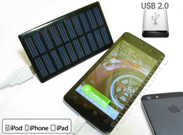 Батарея солнечная usb
