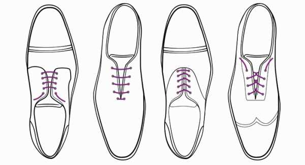 Как завязать шнурки на туфлях мужских